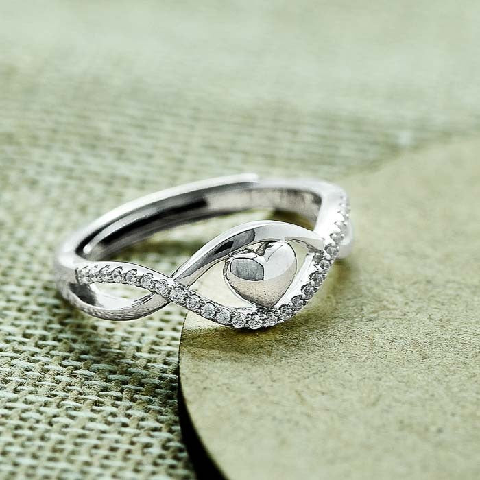 Love Eye 925 Silver Ring