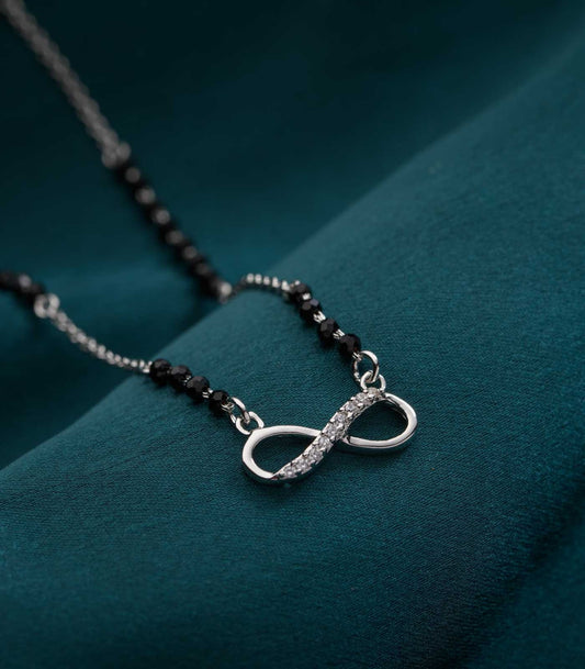 kiara advani Inspired modern Mangalsutra 925 Silver Mangalsutra