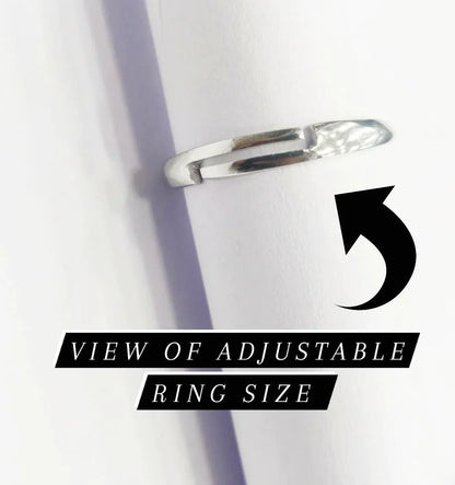 HeartGlow 925 Silver Promise Ring for Girls and Women Silver Ring