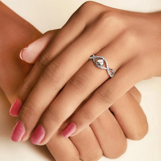 Love Eye 925 Silver Ring