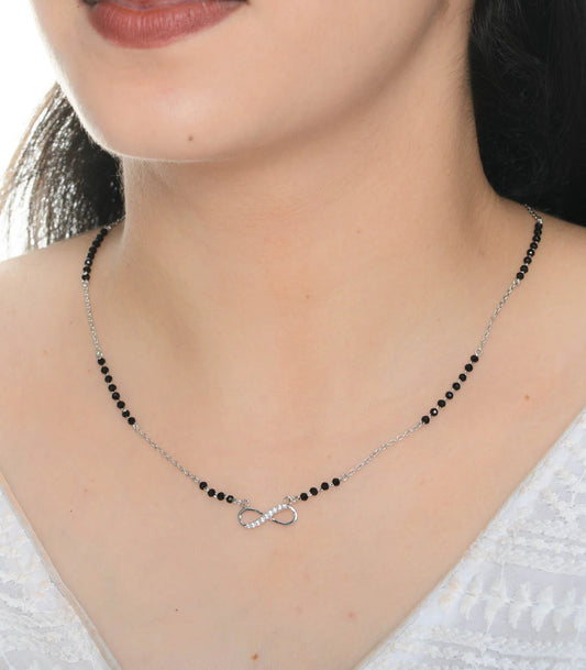 kiara advani Inspired modern Mangalsutra 925 Silver Mangalsutra