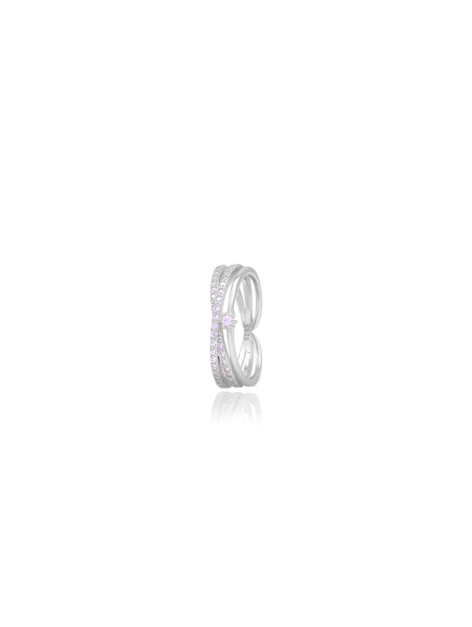 Swarovski Zircon Solitaire 925 Silver Ring